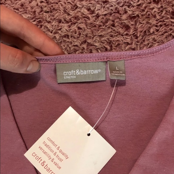 Croft and Barrow Blouse- Large - Picture 3 of 3